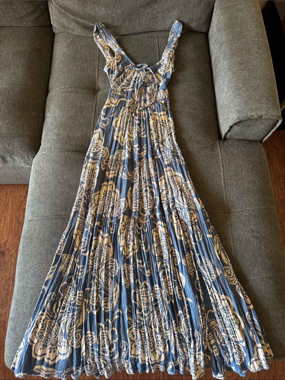 Angie Floral Maxi Dress